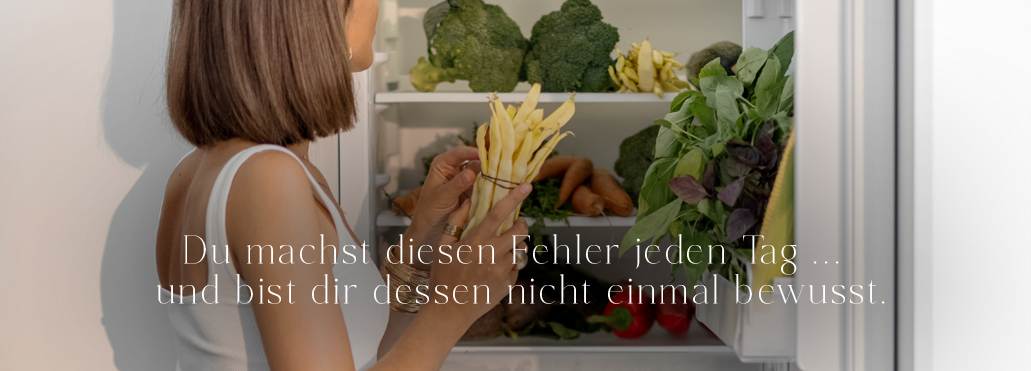 Der Kühlschrank-fehler, Den Fast Jeder Macht