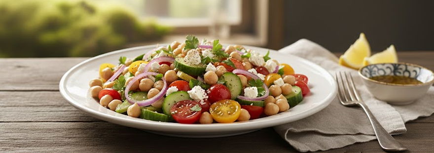Kichererbsen-Salat