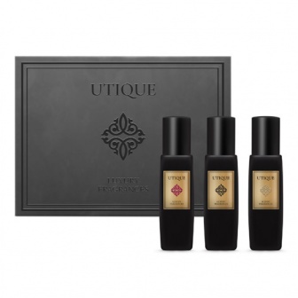 UTIQUE - SCHWARZES SET (3STK.)