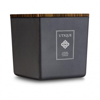 Utique luxuriöse Duftkerze Black 435g