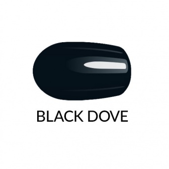 NAGELLACK GEL FINISH BLACK DOVE