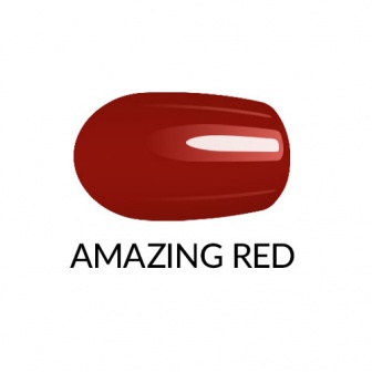NAGELLACK GEL FINISH AMAZING RED